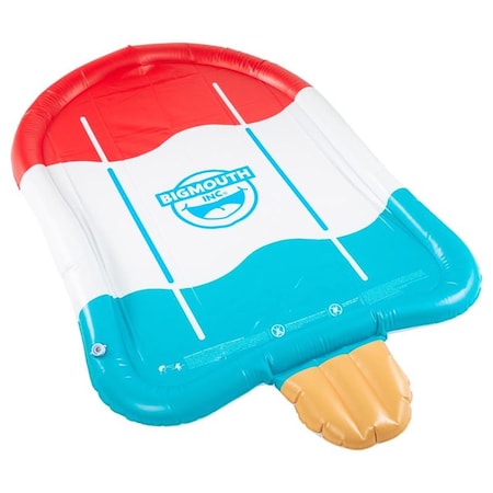 Sonrie Blue, Red & White PVC Inflatable Ice Pop Splash Sprinkler SO3313724